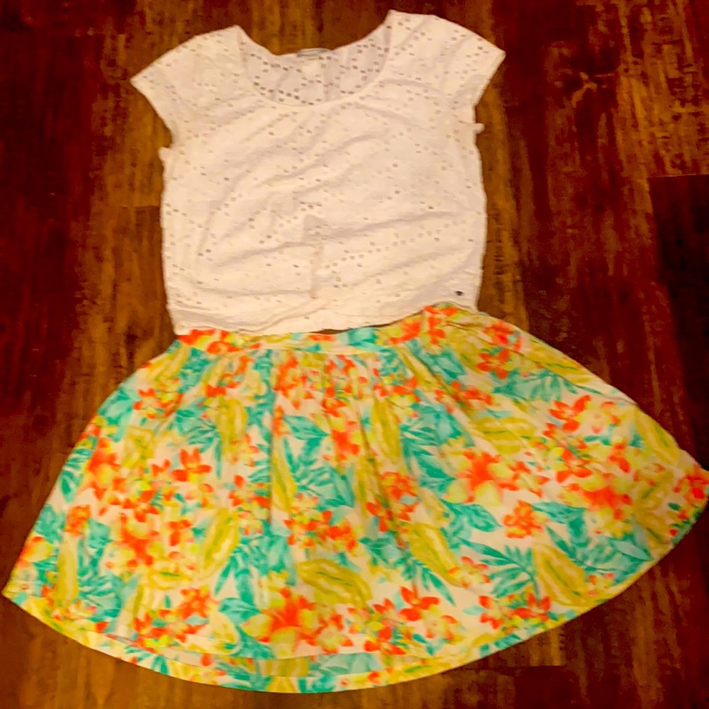 American Eagle aloha shirt